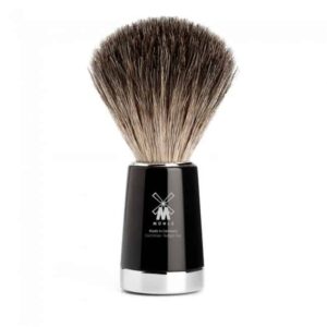 blaireau gris premier choix resine noire–muhle temps dun rasage.jpg