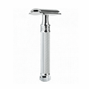 Chic Décontracté rasoir 2 peigne ferme chrome metallique twist muhle tempsdunrasage.png