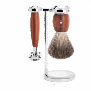 set gris premier choix rasoir surete bois prunier muhle tempsdunrasage.png